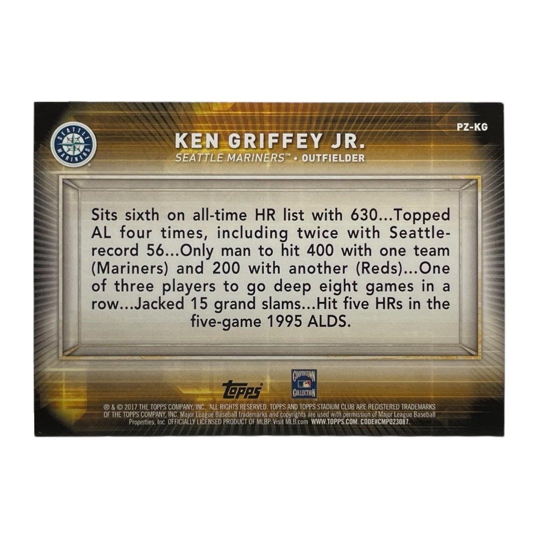 TOPPS MLBカード STADIUM CLUB KEN GRIFFEY JR. SEATTLE MARINERS #PZ-KG 中古 IT2