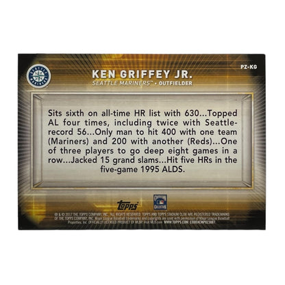 TOPPS MLBカード STADIUM CLUB KEN GRIFFEY JR. SEATTLE MARINERS #PZ-KG 中古 IT2
