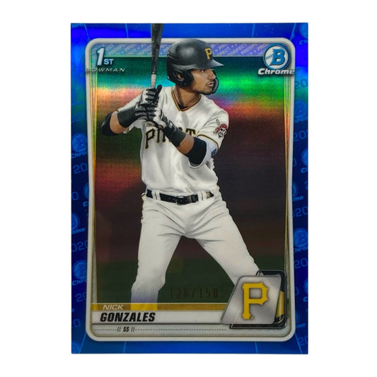 TOPPS MLBカード BOWMAN CHROME NICK GONZALES PIRATES 126/150 #BD-81 中古 IT2