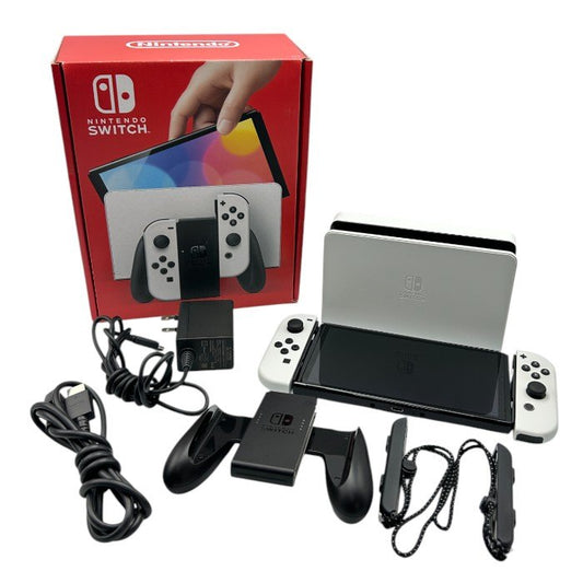 Nintendo Switch ニンテンドースイッチ 有機ELモデル HEG-S-KAAAA 任天堂 ゲーム機 ハード 中古 4