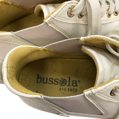 bussola ブソラ 撥水サイドゴア ミドルカットスニーカー 35(22.5~23.0) アイボリー 中古 Y1