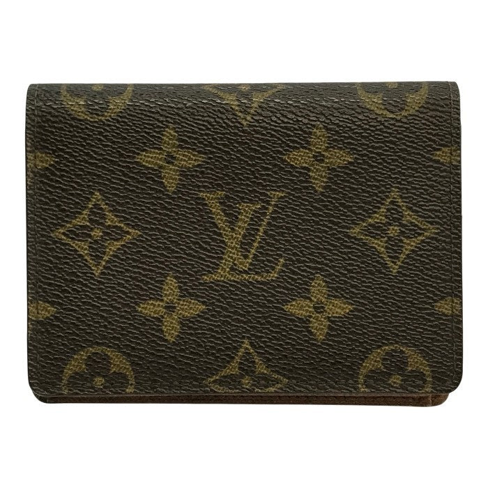 LOUIS VUITTON ルイヴィトン モノグラム ジャポンサンガプール パスケース ユニセックス 定期入れ カードケース ブラウン M60530 中古 T1