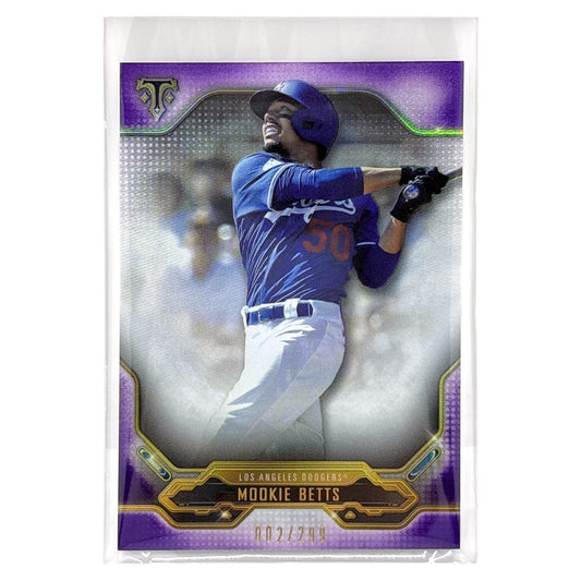 TOPPS MLBカード TRIPLE THREADS MOOKIE BETTS LOS ANGELES DODGERS /299 #43 中古 IT1