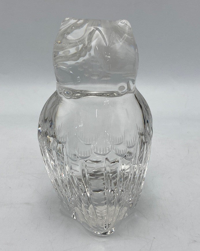 Meissen マイセンクリスタル フクロウ 置物 中古 D4