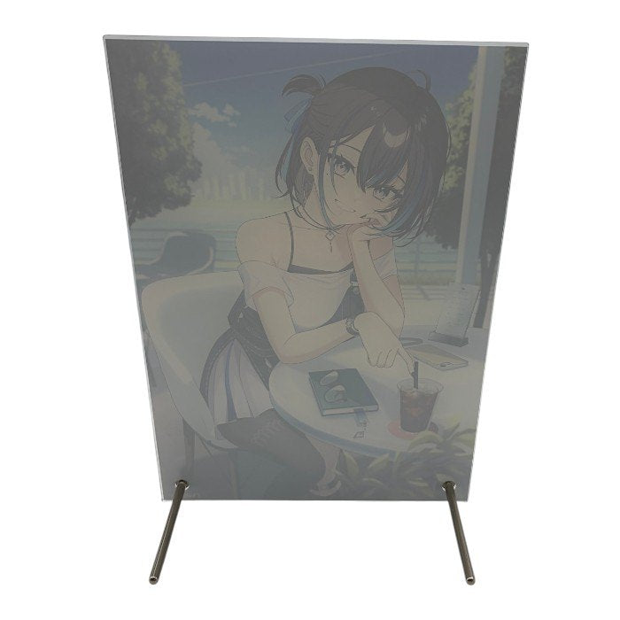 悠針れい デビュー記念グッズ アクリルフォトパネル グッズ VTuber ブイチューバ― 中古 W４