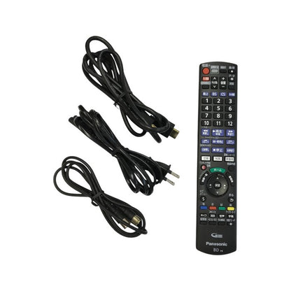 Panasonic パナソニック DIGA ディーガ HDD2TB ブルーレイレコーダー ブラック 2番組同時録画 倍速再生 スマホアプリ DMR-2W202 中古 T1