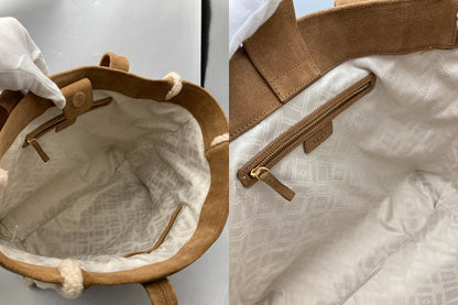 UGG アグ スウェード トートバッグ 1093557 中古 D4