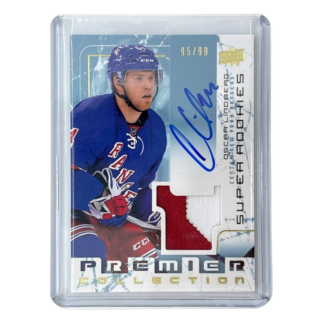 UPPER DECK NHLカード PREMIER OSCAR LINDBERG NEW YORK RANGERS /99 #SRR-OL 中古 IT1