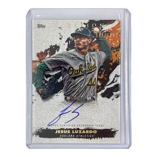 TOPPS MLBカード INCEPTION JESUS LUZARDO OAKLAND ATHLETICS 018/125 #RESA-JL 中古 IT1