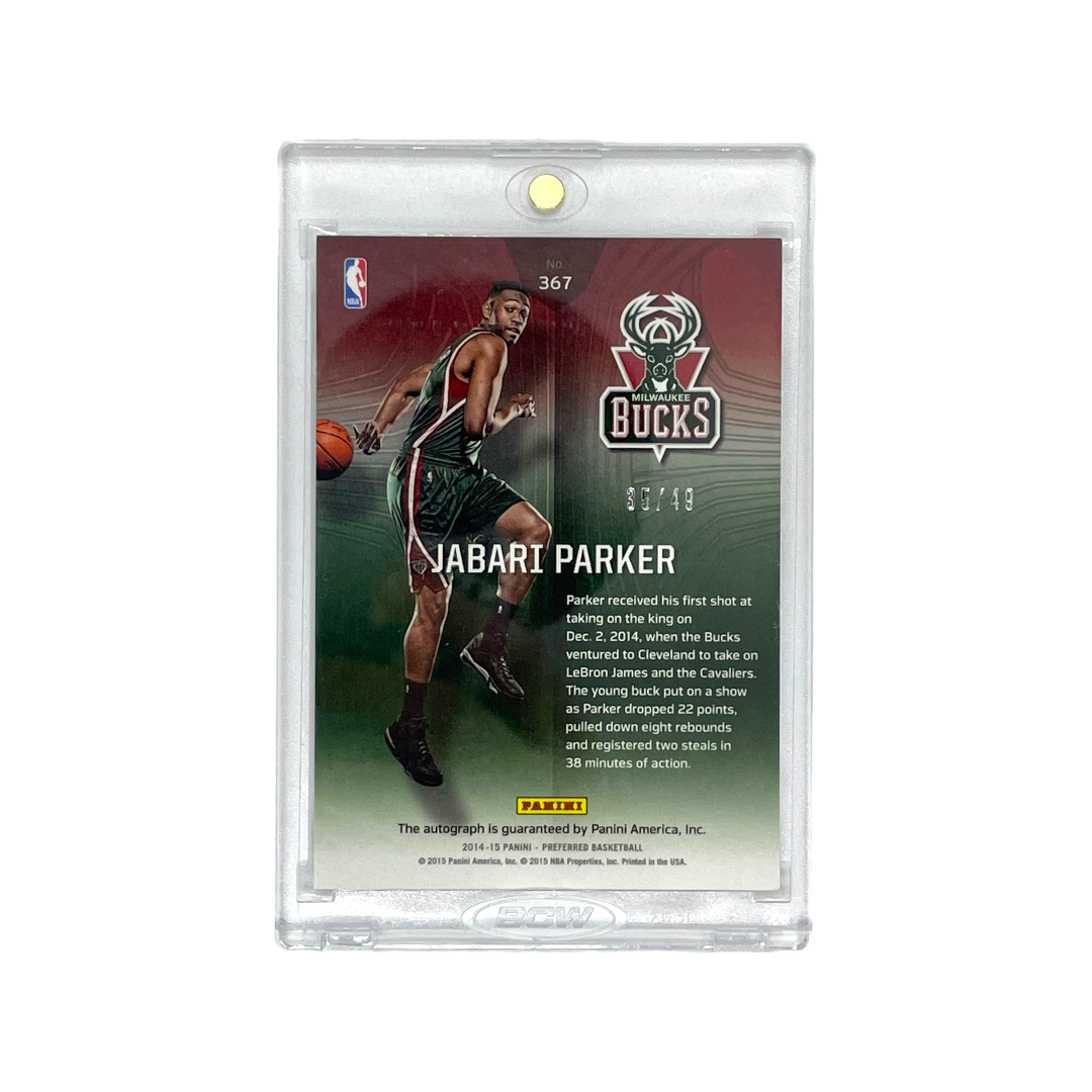 PANINI NBAカード PREFERRED ROOKIE REVOLUTION JABARI PARKER 35/49 #367 中古 IT1