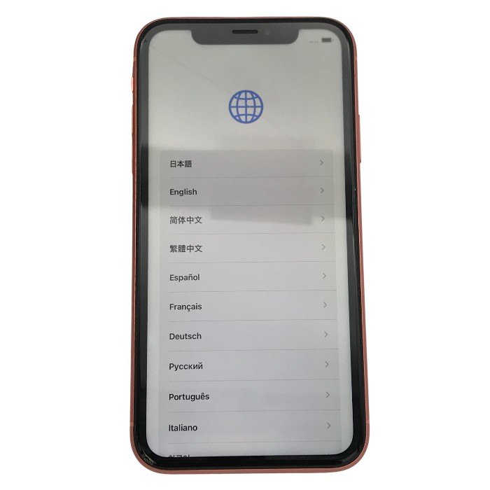 Apple iPhone XR 128GB スマートフォン 4G SIMフリー ワイヤレス充電 コーラル MT0T2J/A 中古 T1