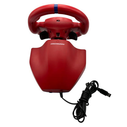 HORI ホリ 任天堂ライセンス商品 マリオカートレーシングホイール for Nintendo Switch ゲーム スイッチ コントローラー 中古 W４