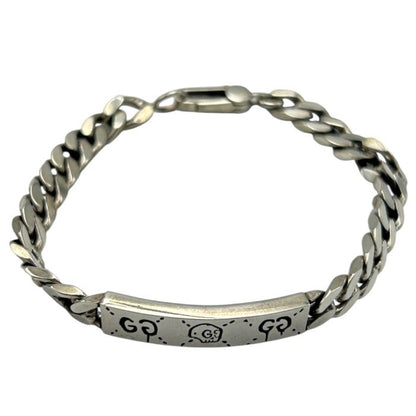 GUCCI グッチ AG925 ブレスレット ゴースト アクセサリー シルバー925 メンズ レディース かわいい おしゃれ 中古 W４
