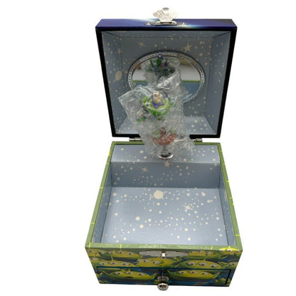 ディズニー ピクサー トイ・ストーリー ミュージカル・ボックス 君はともだち Disney PIXAR オルゴール バズライトイヤー リトルグリーンメン 中古 W４