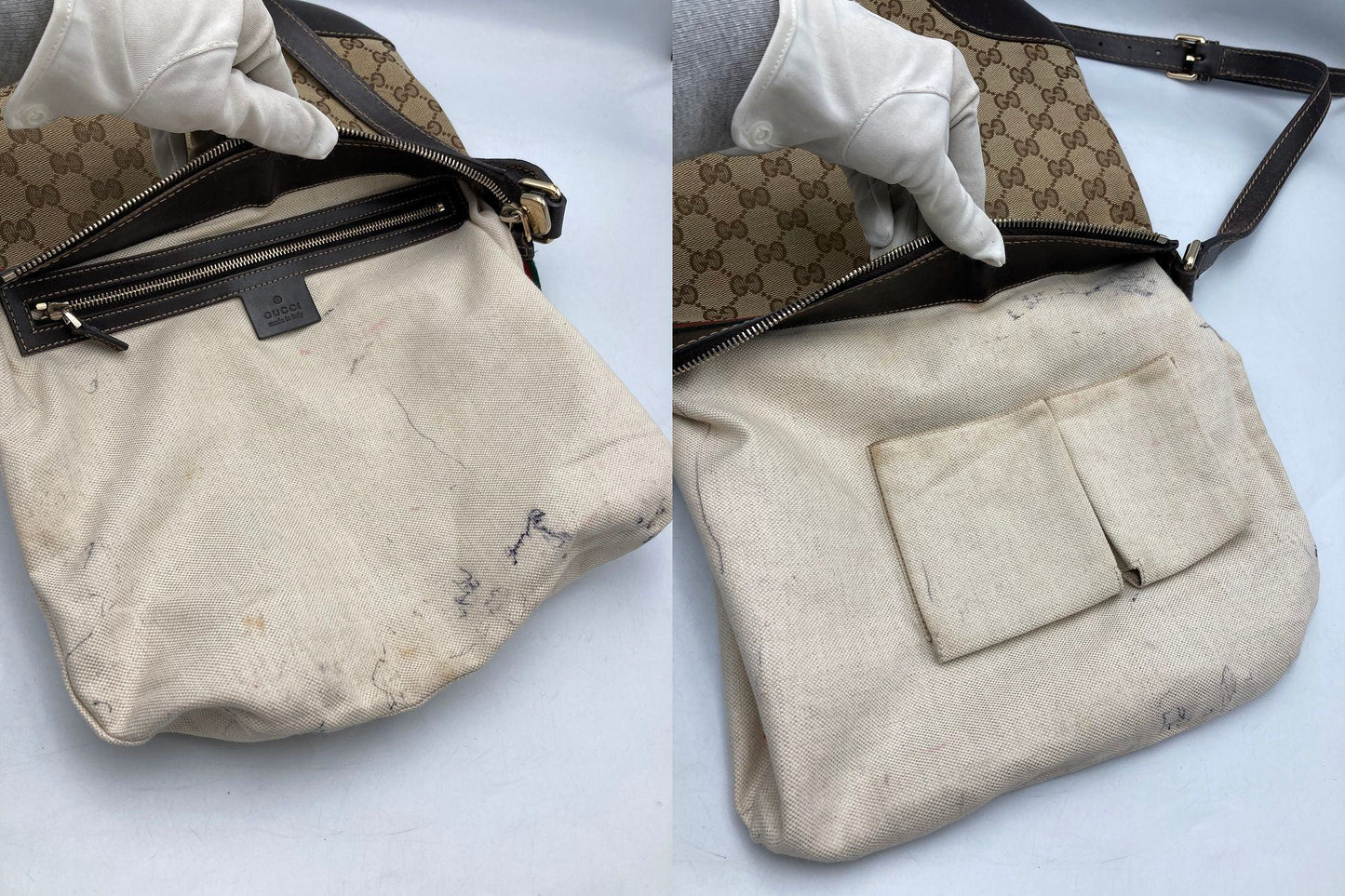 GUCCI グッチ GGキャンバス メイフェア ショルダーバッグ  257065 中古 D4