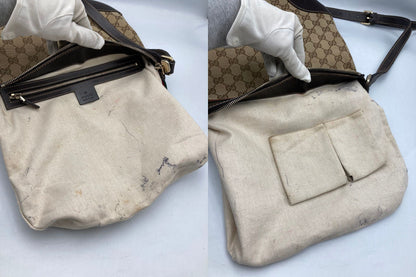 GUCCI グッチ GGキャンバス メイフェア ショルダーバッグ  257065 中古 D4
