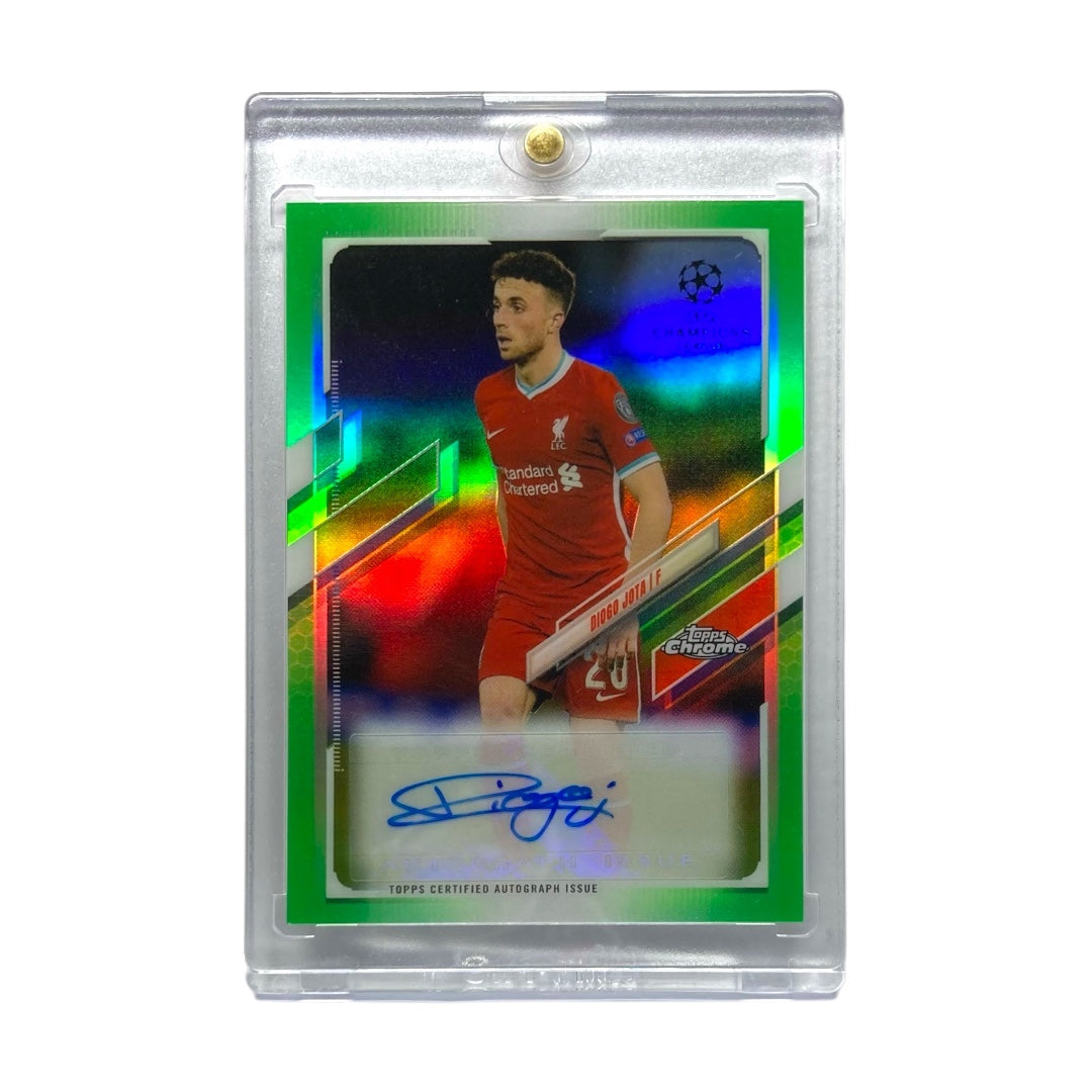 TOPPS サッカーカード CHROME DIOGO JOTA LIVERPOOL /99 #CA-DJ 中古 IT2