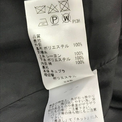 TOCCA トッカ ワンピース レディース 春夏 ノースリーブ 膝丈 花柄 総柄 ドレス 刺繍 ブラック OPTOKA0902 中古 T1