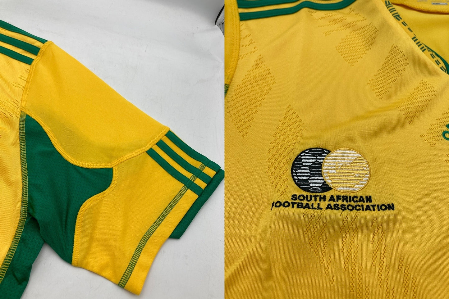adidas アディダス 南アフリカ代表 2010 レプリカ ユニフォーム サイズ JASPO O メンズ 中古 D4