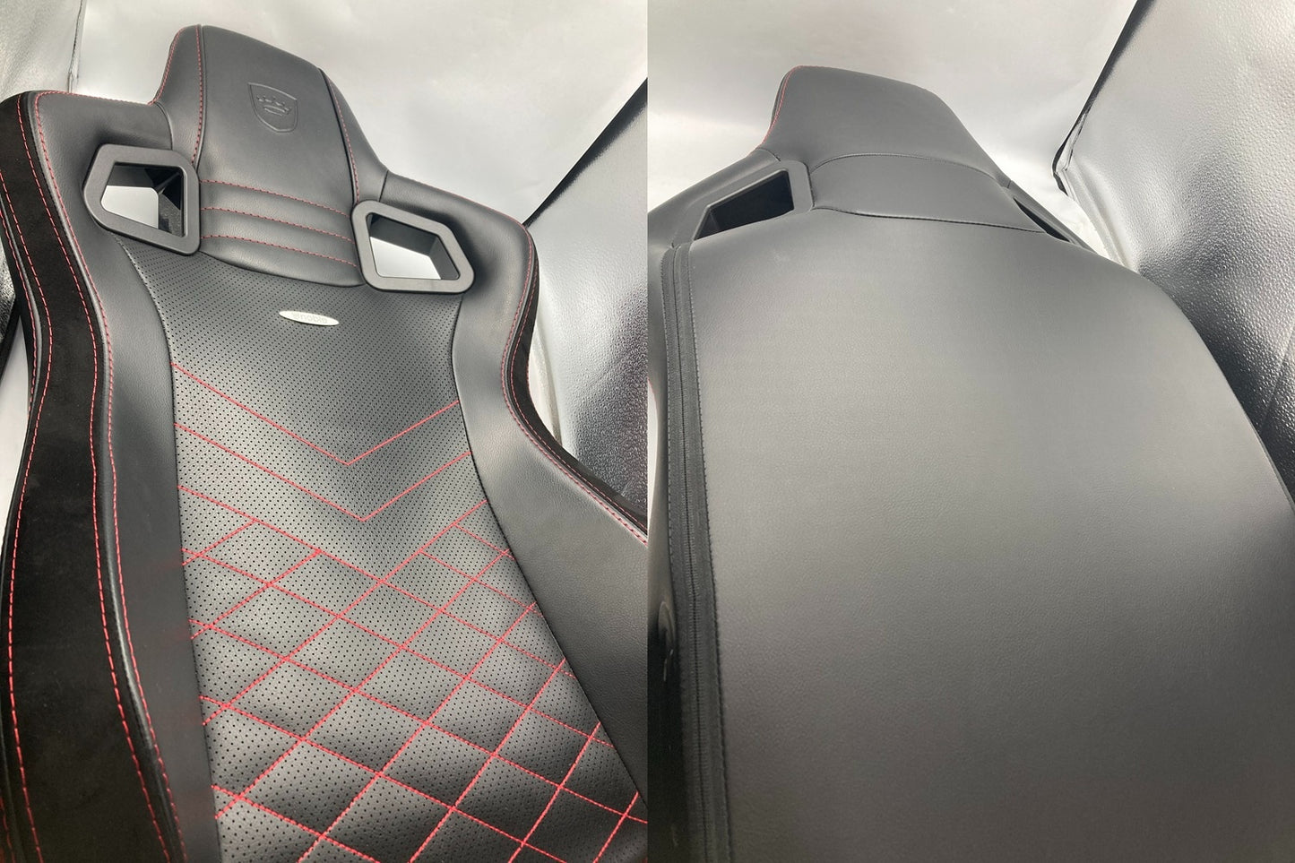 noblechairs epic ノーブルチェアーズ エピックシリーズ ゲーミングチェア NBL-PU-RED-003 中古 D4