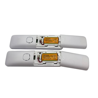 Panasonic パナソニック コードレス電話機 VE-GD27-W 子機2台付 家庭用 電話機 ホワイト ナンバーディスプレイ キャッチホンディスプレイ 中古 W４