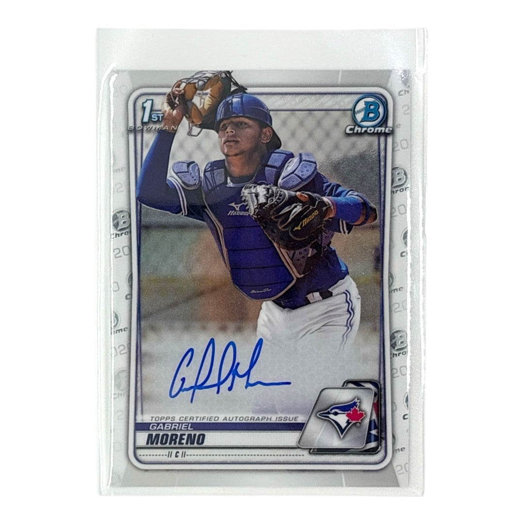 TOPPS MLBカード BOWMAN CHROME 1ST GABRIEL MORENO TORONTO BLUE JAYS #CPA-GM 中古 IT1
