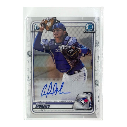 TOPPS MLBカード BOWMAN CHROME 1ST GABRIEL MORENO TORONTO BLUE JAYS #CPA-GM 中古 IT1