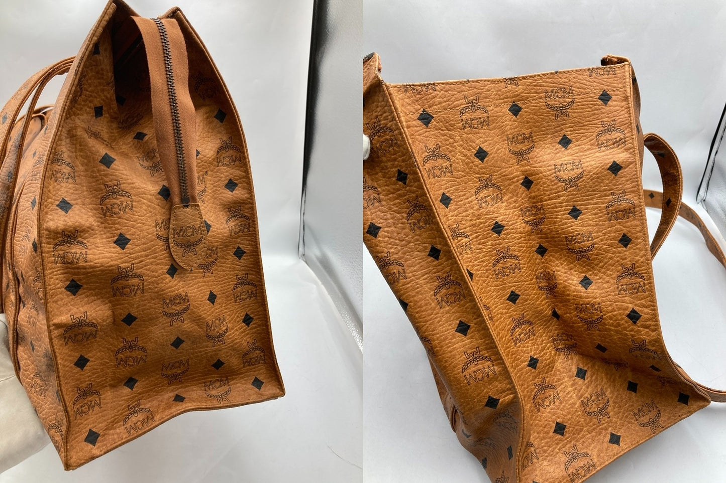 MCM エムシーエム ヴィセトス柄 トートバッグ 中古 D4