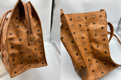 MCM エムシーエム ヴィセトス柄 トートバッグ 中古 D4