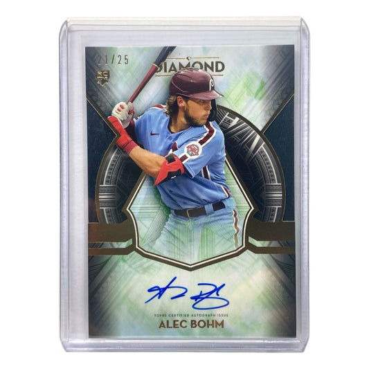 TOPPS MLBカード DIAMOND ICONS ALEC BOHM PHILLIES 21/25 #AC-AB 中古 IT2