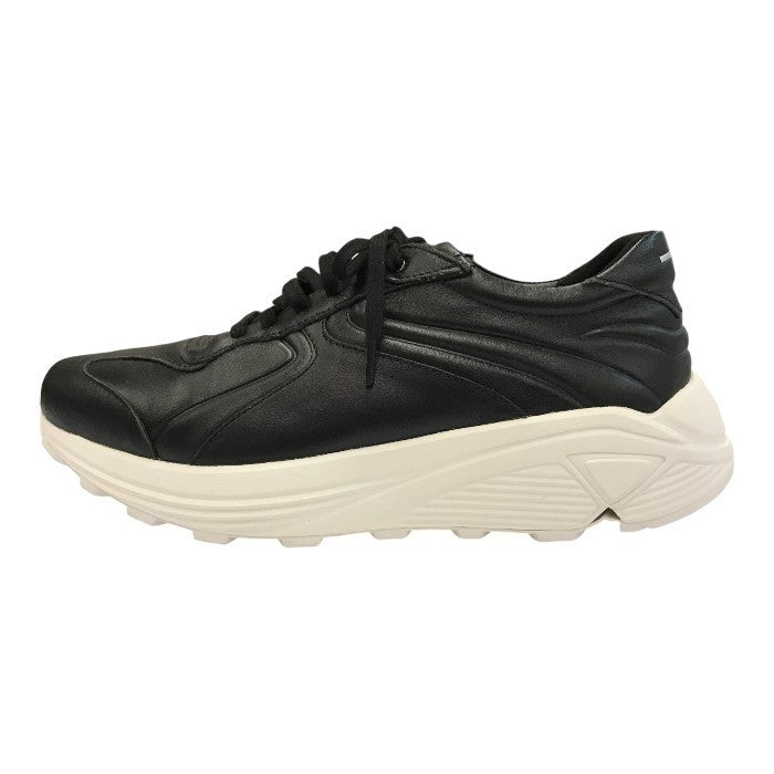 PREMIER SEVEN プレミアセブン KABUKU 2.0 スニーカー メンズ レザー 歌舞伎 Vibram 厚底 ビブラムソール ブラック 42サイズ(26.5～27.0cm) 中古 T1