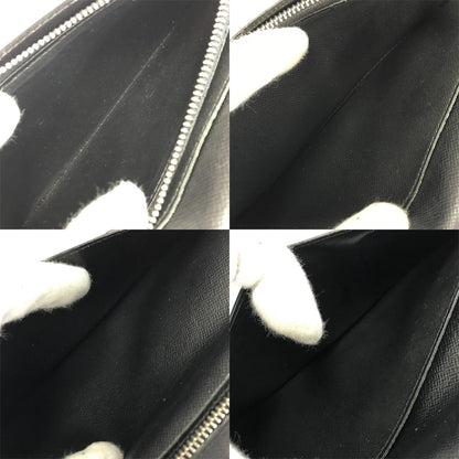 LOUIS VUITTON ルイヴィトン ダミエ グラフィット マップ ポルトフォイユ・ブラザNM 長財布 ユニセックス 2つ折り イラスト ブラック/グレー N40202 中古 T1