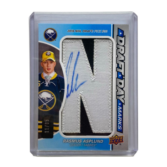 UPPER DECK NHLカード SP GAME USED RASMUS ASPLUND SABRES 11/35 #DDM-RA 中古 IT2