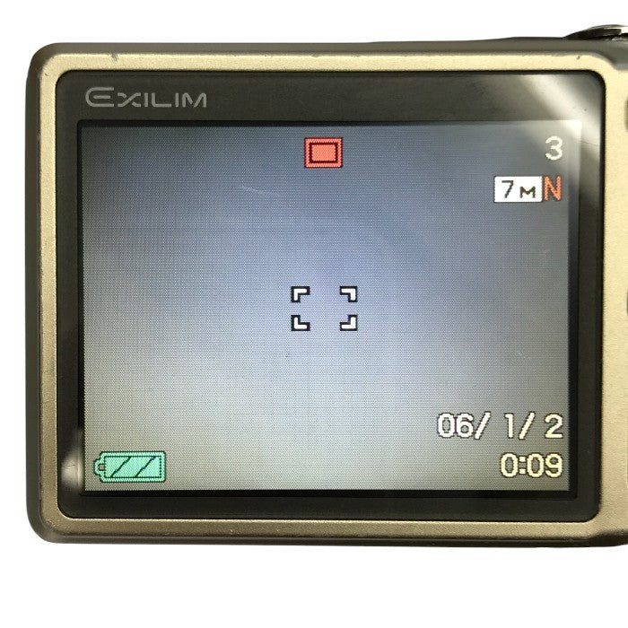 CASIO カシオ EXILIM ZOOM コンパクトデジタルカメラ ゴールド エクシリム 720万画素 EX-Z700 中古 T1