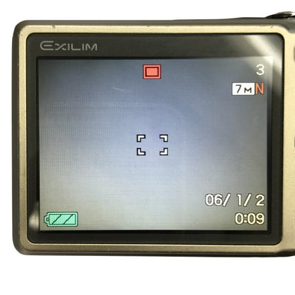 CASIO カシオ EXILIM ZOOM コンパクトデジタルカメラ ゴールド エクシリム 720万画素 EX-Z700 中古 T1