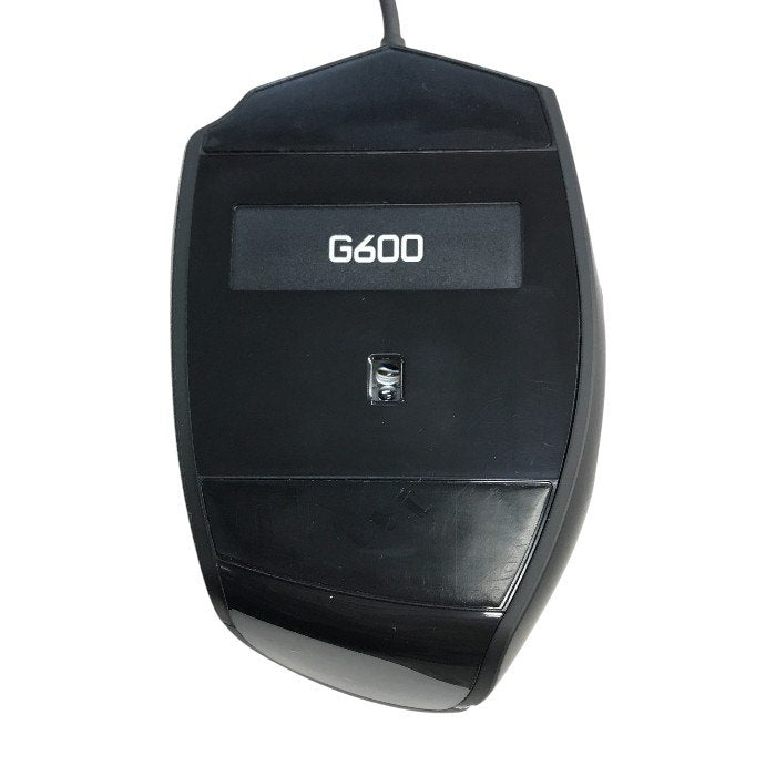 Logicool Gシリーズ MMO ゲーミングマウス ブラック 有線 レーザーマウス ゲーム用 20個のボタン RGB LEDバックライト G600t 中古 T1