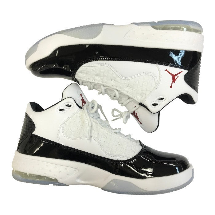 NIKE ナイキ ジョーダン マックス オーラ 2 スニーカー メンズ ローカット バスケット JORDAN MAX AURA 2 ホワイト/ブラック 28cm CK6636-102 中古 T1