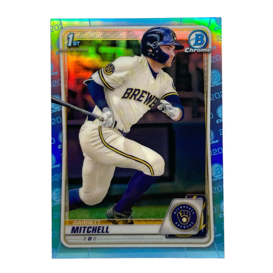 TOPPS MLBカード BOWMAN CHROME GARRETT MITCHELL BREWERS #BD-118 中古 IT2