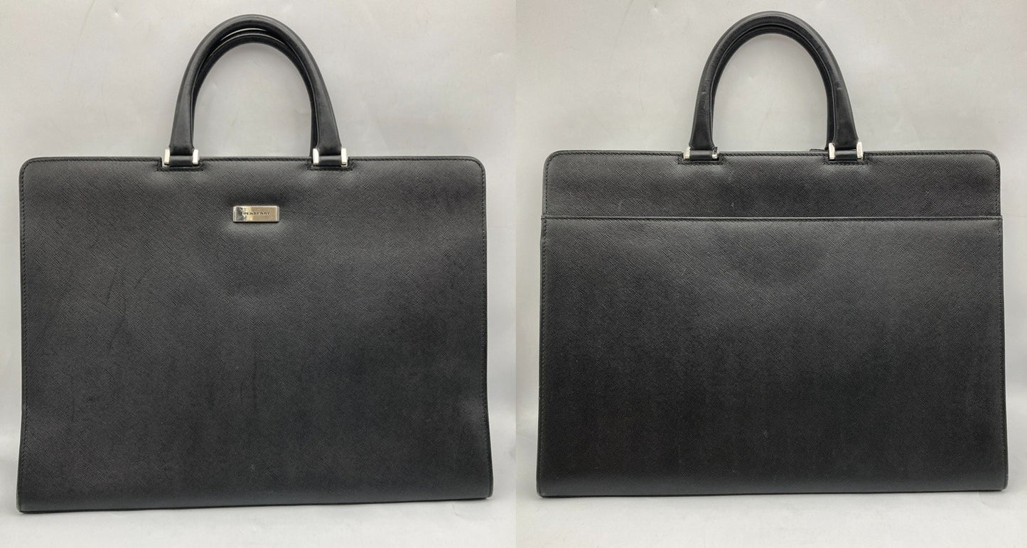 BURBERRY バーバリー レザー ブリーフケース/ビジネスバッグ 中古 D4