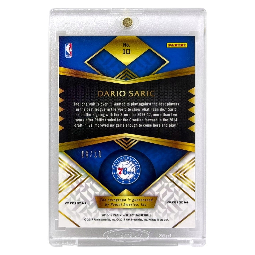 PANINI NBAカード SELECT PRIZM DARIO SARIC 76ERS /10 #10 中古 IT1