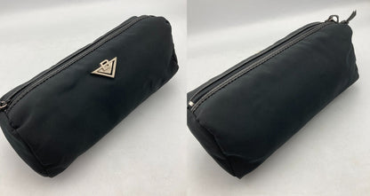 BOTTEGA VENETA ボッテガヴェネタ ナイロンポーチ ブラック 中古 D4