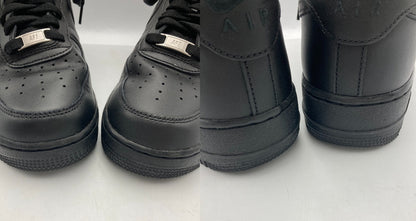 NIKE ナイキ エアフォース1 '07  ブラック/ブラック CW2288-001 サイズ27cm 中古 D4