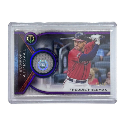 TOPPS MLBカード TRIBUTE FREDDIE FREEMAN ATLANTA BRAVES 43/50 #SOA-FF 中古 IT1