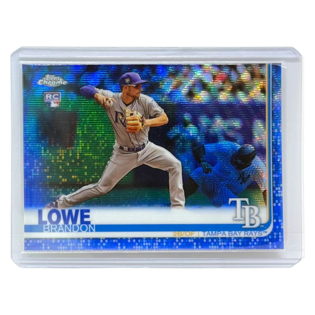 TOPPS MLBカード CHROME BRANDON LOWE TAMPA BAY RAYS /75 #151 中古 IT1