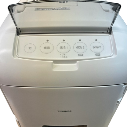 ツインバード ポータブル電子適温ボックス 保冷保温庫 13L ポータブル冷蔵庫 ホワイト HR-EB07W TWINBIRD 車載 保冷温庫 中古 R1
