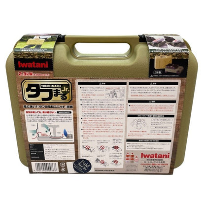 Iwatani イワタニ カセットコンロ カセットフー タフまるJr. オリーブ CB-ODX-JR アウトドア 防災 災害 中古 R1
