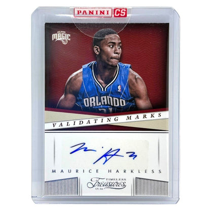 未開封品 PANINI NBAカード TIMELESS TREASURES MAURICE HARKLESS ORLANDO MAGIC #4 中古 IT1