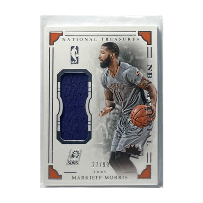 PANINI NBAカード NATIONAL TREASURES MARKIEFF MORRIS PHOENIX SUNS /99 #14 中古 IT2