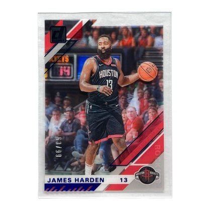 PANINI NBAカード CLEARLY DONRUSS JAMES HARDEN HOUSTON ROCKETS /99 #15 中古 IT2