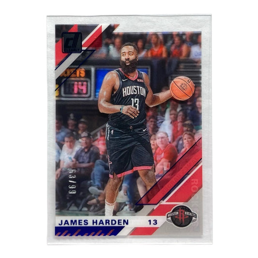 PANINI NBAカード CLEARLY DONRUSS JAMES HARDEN HOUSTON ROCKETS /99 #15 中古 IT2